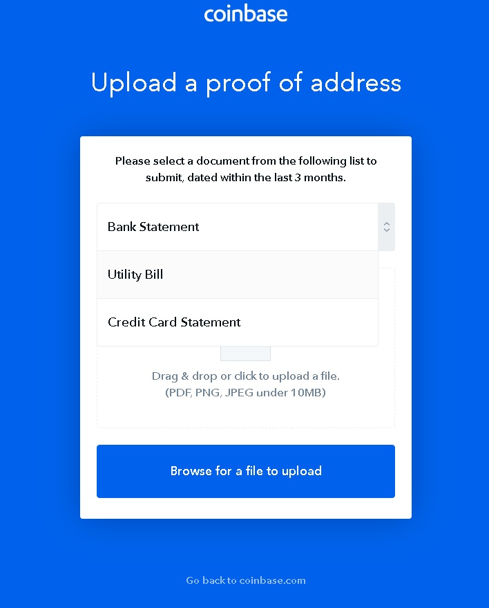 How to change coinbase bitcoin wallet address