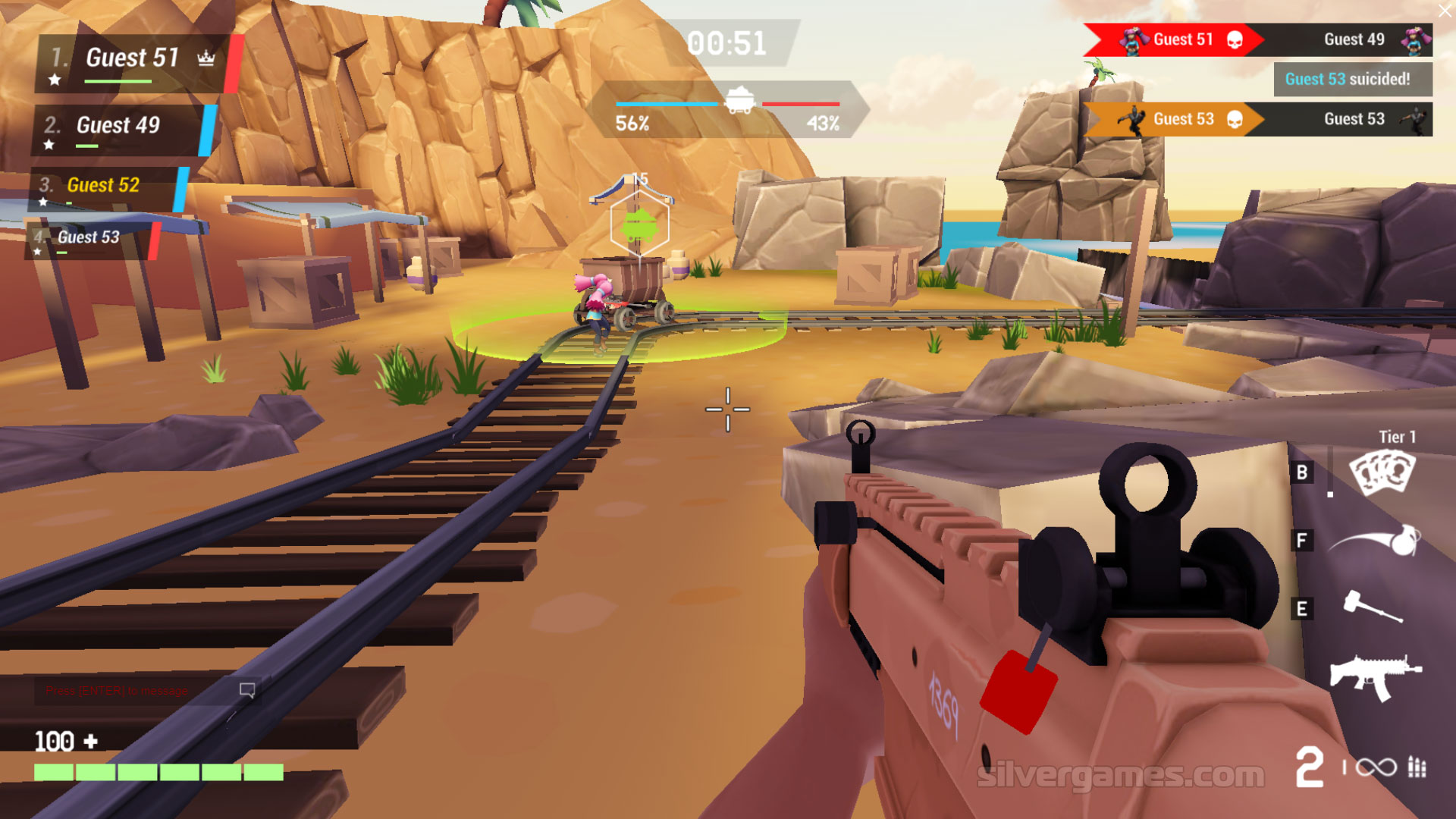 A fun browser FPS shooter: NPlay