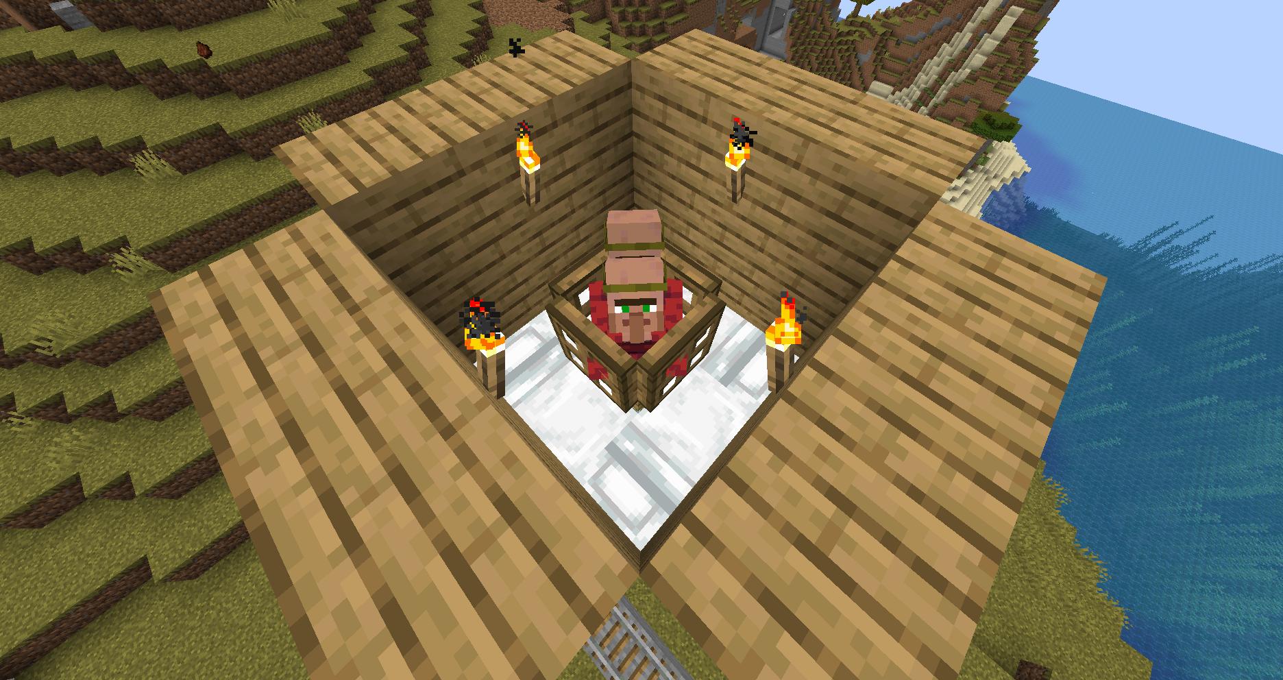 villager breeder minecraft farm