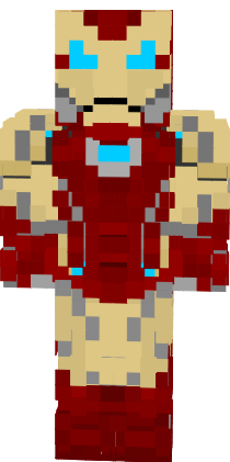 minecraft ironman skin