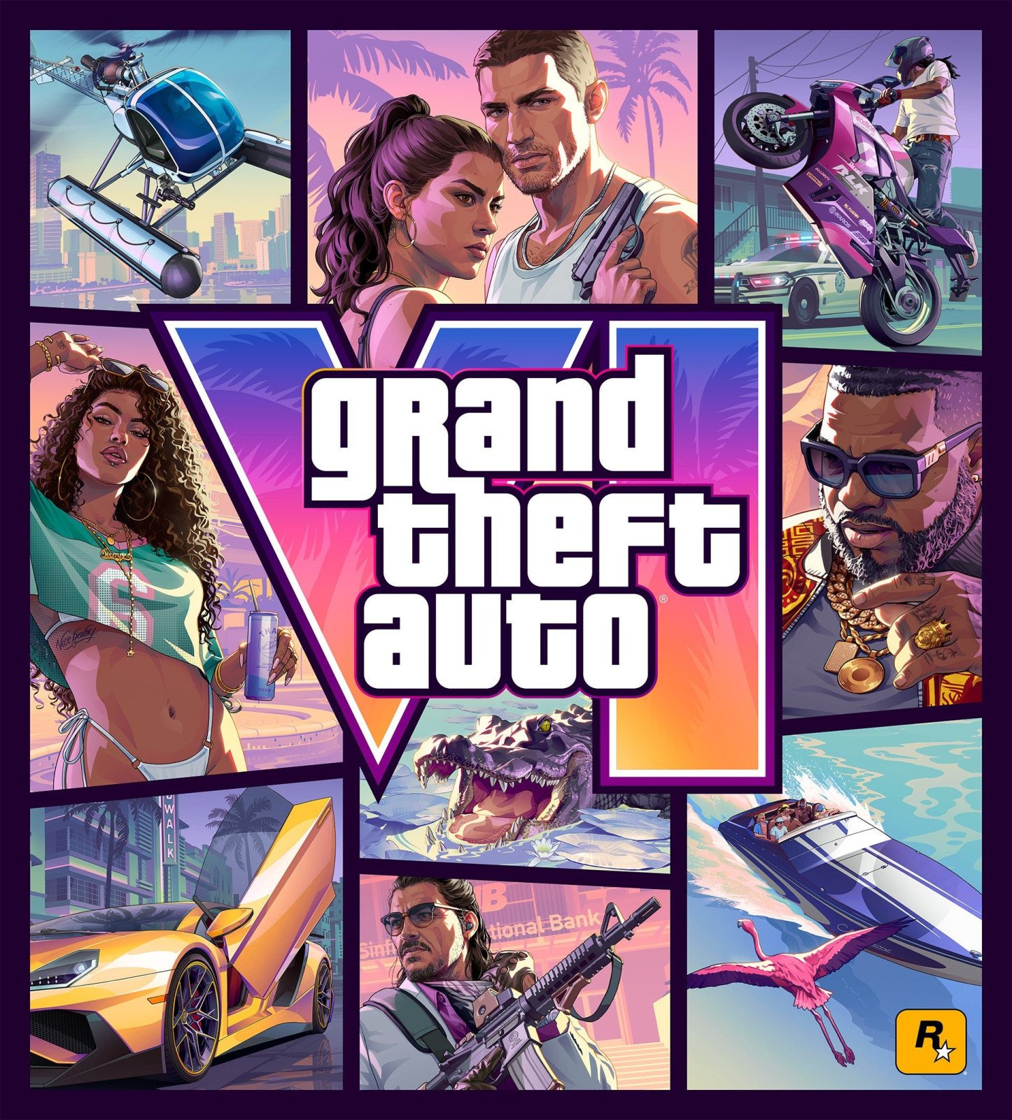 Grand Theft Auto VI (GTA 6) official key art
