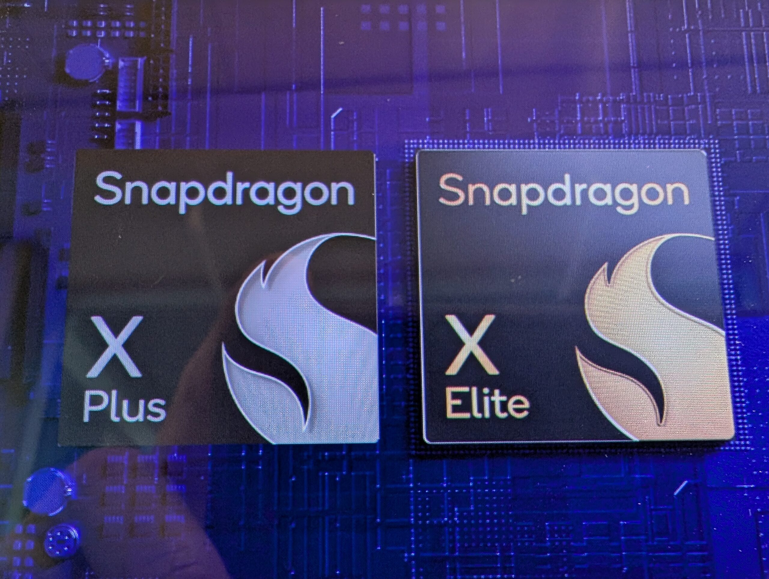 Qualcomm Snapdragon X Elite and X Plus ARM laptop processor packages