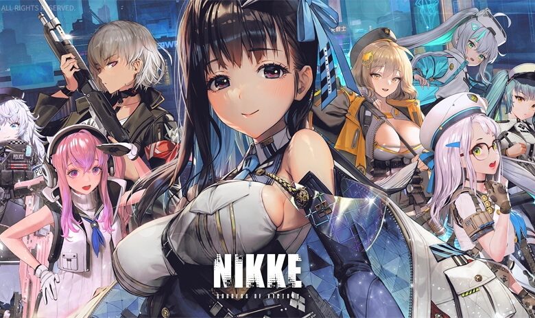 Goddess of Victory NIKKE rhythm minigame gacha game
