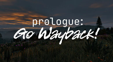 Official Prologue: Go Wayback! key art (PLAYERUNKNOWN Productions).
