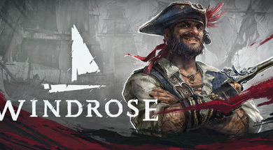 Official Windrose key art (Kraken Express), nautical survival game.