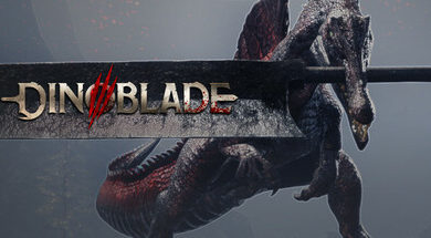 Dinoblade dinosaur soulslike spinosaurus with greatsword on Steam