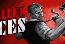 Fallen Aces noir immersive sim shooter key art