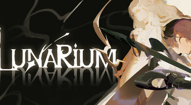 Lunarium action RPG key art featuring sisters Ave and Lune