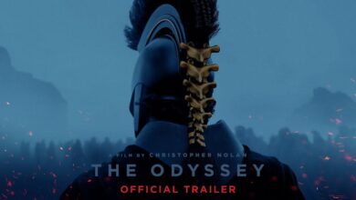 The Odyssey 2026 official trailer still - Christopher Nolan