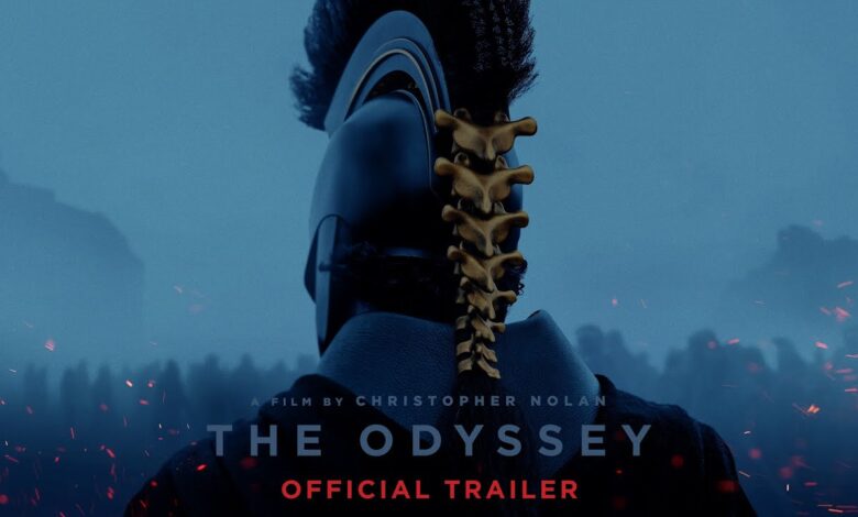 The Odyssey 2026 official trailer still - Christopher Nolan