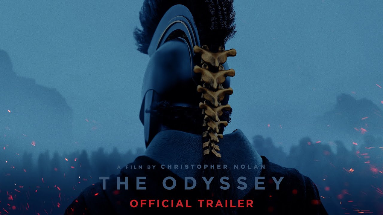 The Odyssey 2026 official trailer still - Christopher Nolan