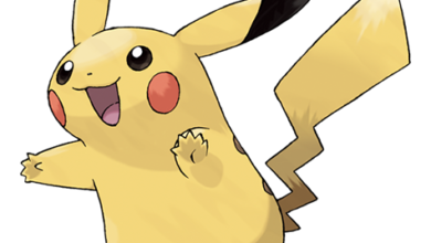 Pikachu — official Pokémon artwork