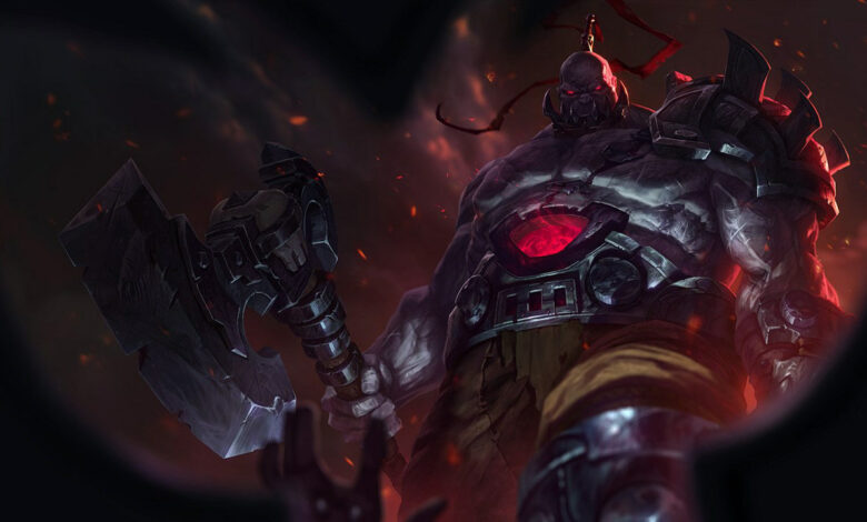 League of Legends Sion — Riot official splash art