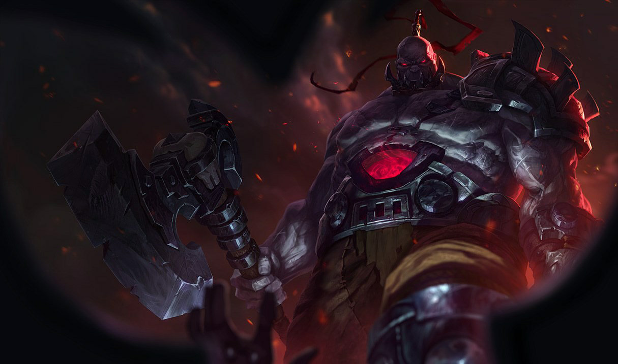 League of Legends Sion — Riot official splash art