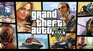 Grand Theft Auto V key art