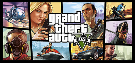 Grand Theft Auto V key art