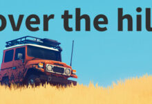 Over the Hill offroading game key art