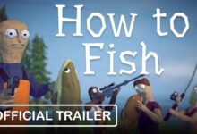 How to Fish — Dazed Games co-op fishing action key art