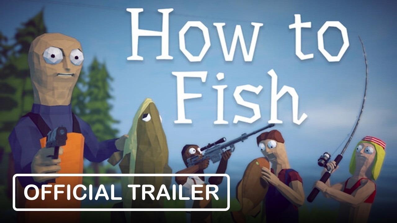 How to Fish — Dazed Games co-op fishing action key art