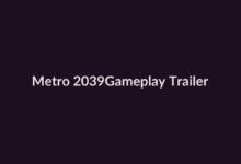 Metro 2039 gameplay trailer and GPU performance
