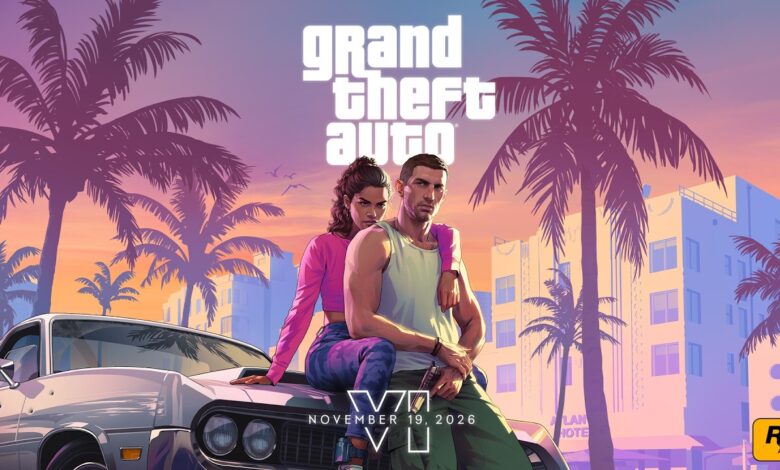 Grand Theft Auto 6 — official Rockstar trailer art