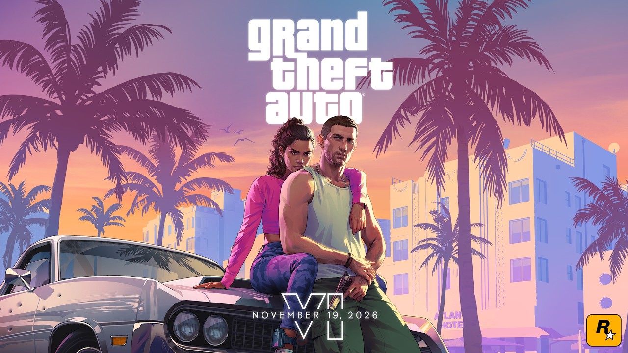 Grand Theft Auto 6 — official Rockstar trailer art