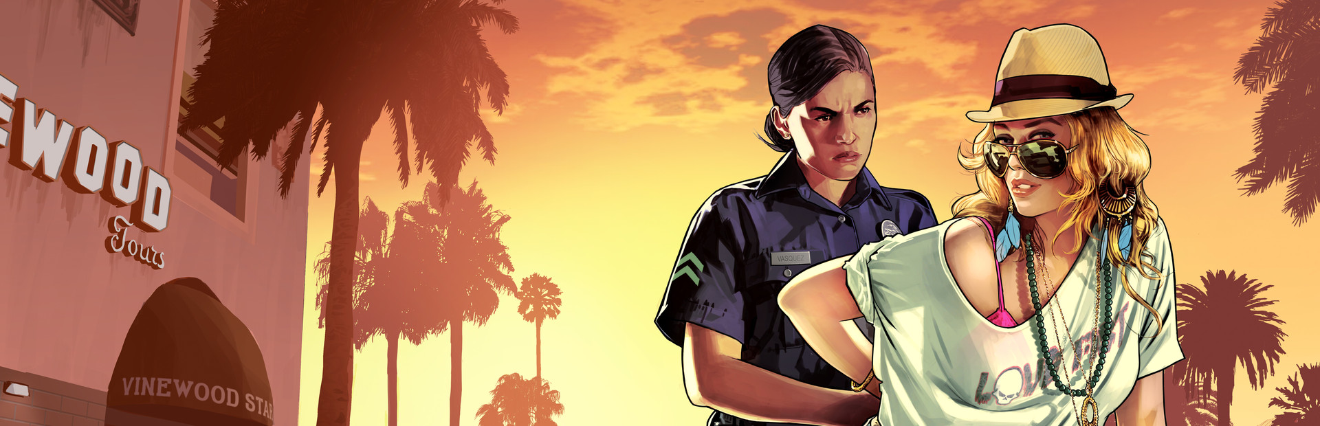 Grand Theft Auto / Vice City — Rockstar official art