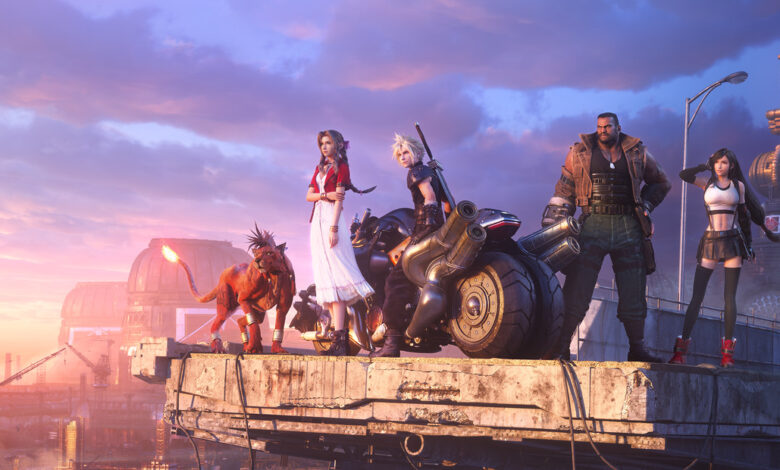 Final Fantasy VII Remake — official Steam art